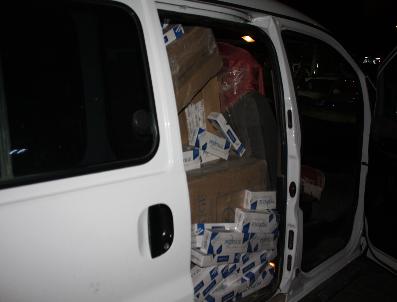 25 Bin Paket Kaçak Sigara Ele Geçirildi