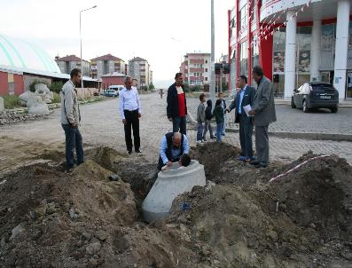 DADAŞKENT - Aziziye Belediyesi, Yağmur Kanalı Yapımına Ağırlık Veriyor