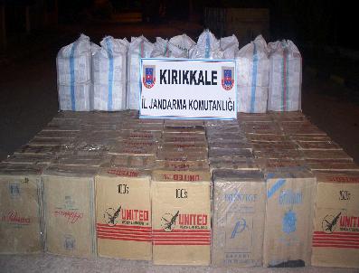 Kırıkkale‘de 41 Bin 570 Paket Kaçak Sigara Ele Geçirildi