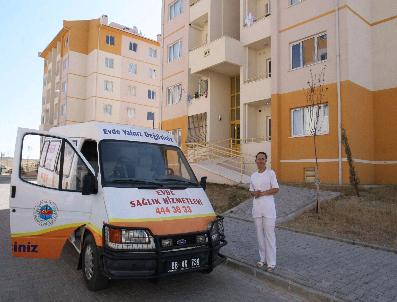 Aksaray‘da Evde Sağlık Ve Bakım Hizmeti Devam Ediyor