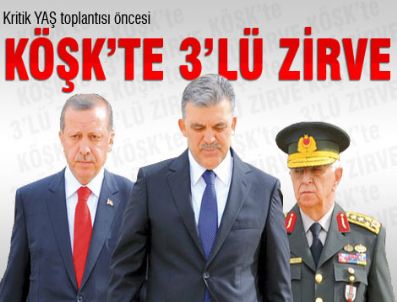 Çankaya Köşkü'nde sürpriz zirve