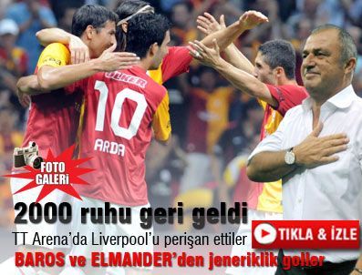 ASLANTEPE - Galatasaray, Liverpool'u perişan etti