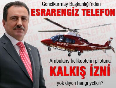 Genelkurmay Başkanlığı'ndan esrarengiz telefon