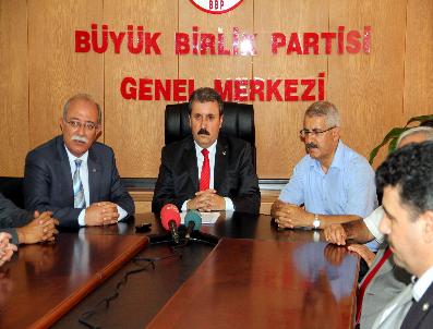 Kamu-Sen Genel Başkanı Koncuk‘tan Bbp Genel Başkanı Destici‘ye Ziyaret