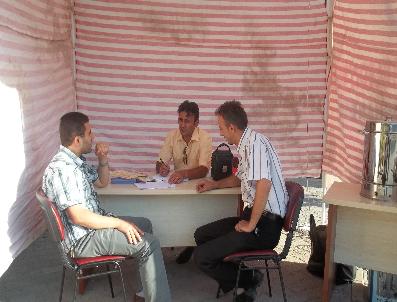 Sabah Dershanesi, Aktekke Meydanı‘nda Tercih Çadırı Kurdu