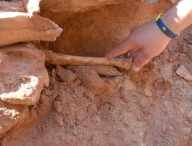 Kanalizasyon kazısında tarih çıktı