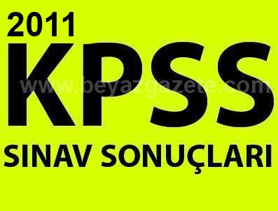 KPSS sonuçları açıklandı (2011-KPSS A Grubu ve Öğretmenlik)