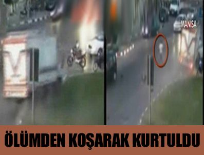 Mucize kurtuluş mobese kamerasında