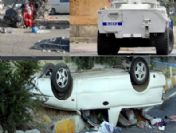 Otomobil panzerle çarpıştı: 3 ölü!