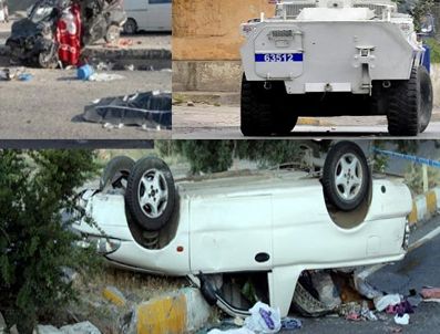 Otomobil panzerle çarpıştı: 3 ölü!