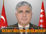 Orgeneral Necdet Özel'den veda mesajı