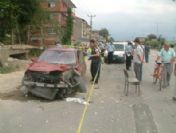 Düzce'de kaza 1 ölü 4 yaralı