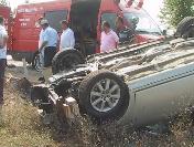 Düzce‘de Kaza: 1 Yaralı