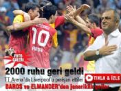 Galatasaray Liverpool maçı (galatasaray 3 liverpool 0)