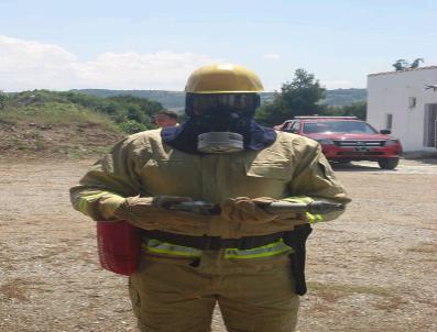 Çanakkale’De Yangın Ekiplerine İş Güvenliği Eğitimi