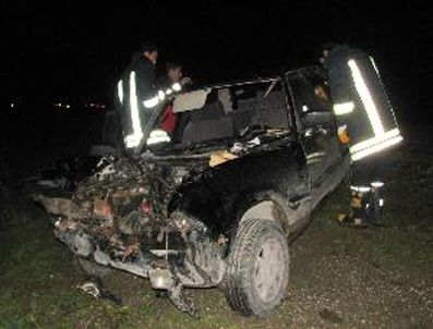 Havza‘da Trafik Kazası: 2 Yaralı
