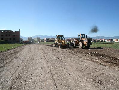 Aziziye‘de Yeni Yol Çalışması