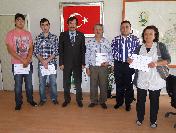 İşgücü Yetiştirme Kursuna Katılan 25 Kursiyer Sertifika Aldı