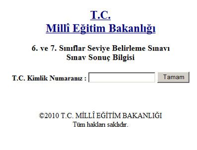 2011 SBS Sınav sonucu açıklandı ayrıntılı liste burada