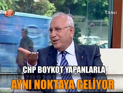 TV8 - CHP boykot yapanlar ile aynı noktaya geliyor