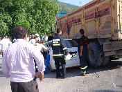 Tokat‘ta Trafik Kazası: 2 Yaralı