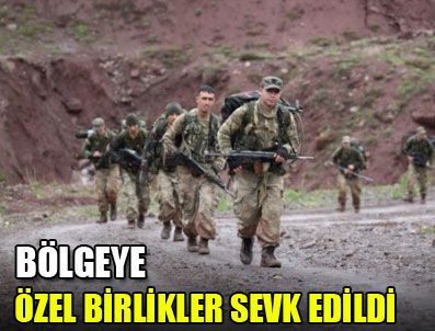 Mehmetçik teröristlerin peşinde