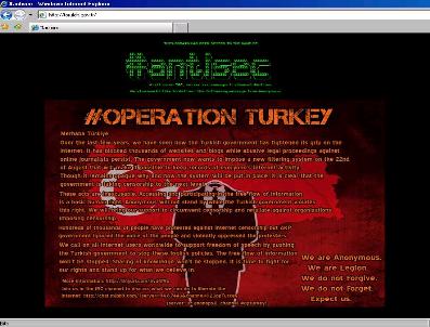 Anonymous’Tan Torul’A Siber Saldırdı