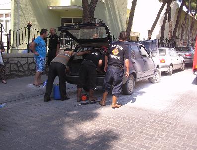 Aydın’Da Araç Yangını