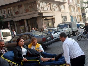 UMURLU - Aydın’Da Trafik Kazası: 1 Yaralı