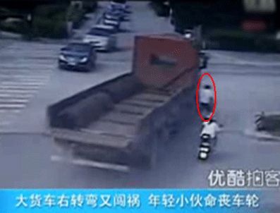 ZHEJIANG - Bisikletiyle kavşaktan geçmek isteyen gencin feci ölümü