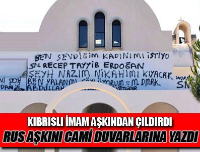 Kıbrıslı imamın rus aşkı