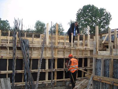 Başkan Tekin, İnşaatları Gezdi