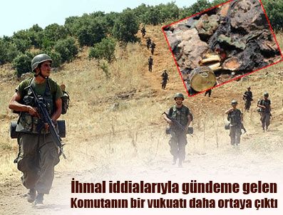 O komutanın sicili kabarık çıktı