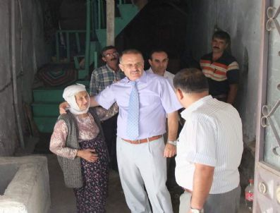 Akşehir Kaymakamından Fakir Ailelere Ziyaret