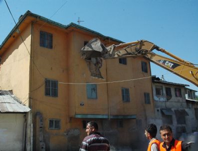 GENELEV - Ankara Genelevi`nde Yıkım Çalışmaları Sürüyor