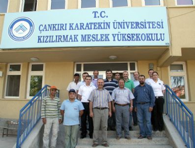 AHMET ÖZ - Karatekin Üniversitesi Rektörü`nden Kızılırmak Myo`ya Ziyaret