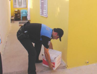 Polis`ten Ramazan Yardımı