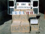 Siirt`te Bin 20 Paket Kaçak Sigara Ele Geçirildi