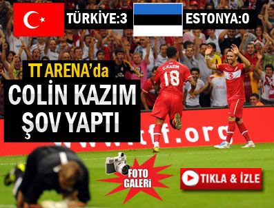 SERVET ÇETİN - Türkiye:3 Estonya:0