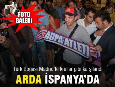 Arda Turan İspanya'da