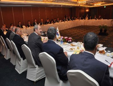 Bakan Çağlayan, Güney Koreli Yatırımcıları Türkiye`ye Davet Etti