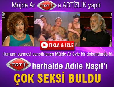 MÜJDE AR - Müjde Ar'dan TRT'ye esprili yanıt