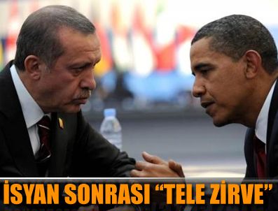 Obama, Erdoğan`ı Aradı