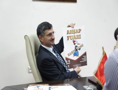 FARUK ATEŞ - Ahşap Fuarı’nın Logosu Tanıtıldı