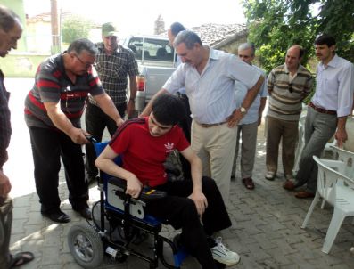 Kaymakam Nalbant’tan Engelli Vatandaşa Bayram Sevinci