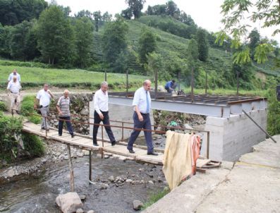 Rize Belediye Başkanı Halil Bakırcı Köprü Sözünü Yerine Getirdi