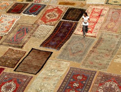 15 bin metrekarelik alana 8 bin halı serildi