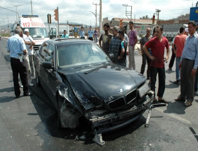 Trafik Kazalarında Sekiz Kişi Yaralandı