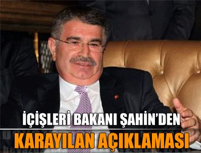 Bakan Şahin'den Karayılan açıklaması