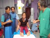 Hastanın Toplardamarlarındaki Kan Pıhtıları Lazerle Temizlendi